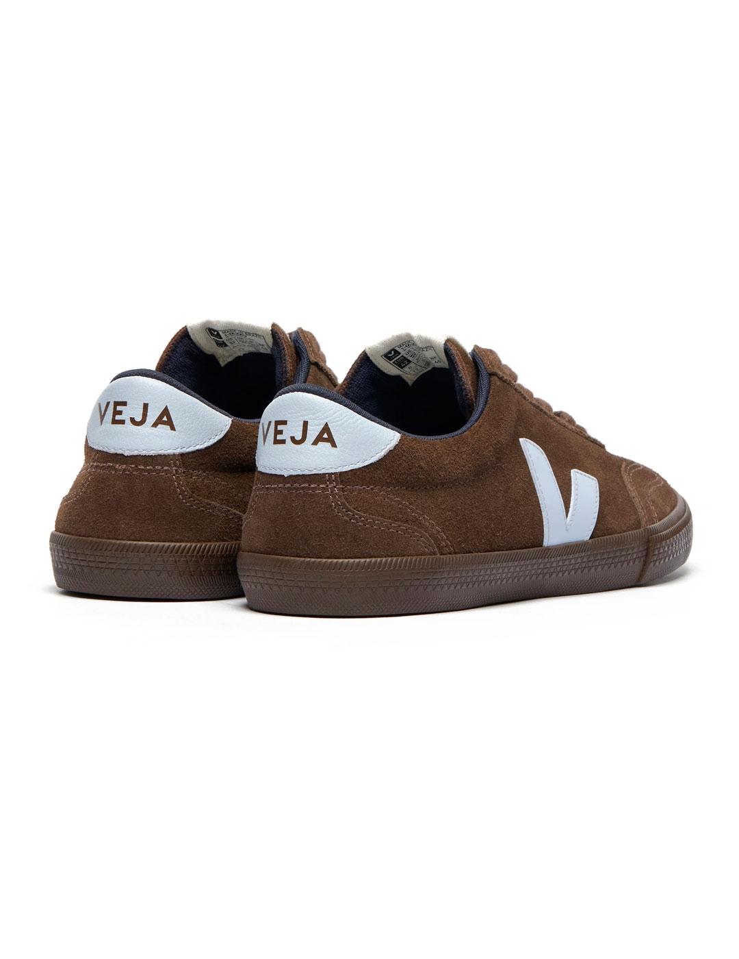 Veja Volley Suede Eagle Swan Hombre Mujer Marrón
