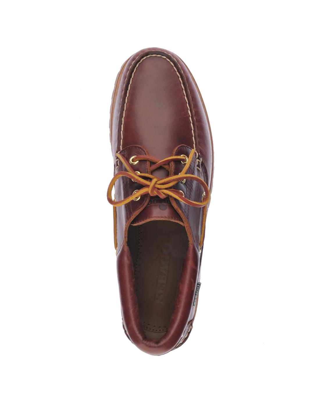 Sebago Acadia Premium Naútico Hombre Marrón