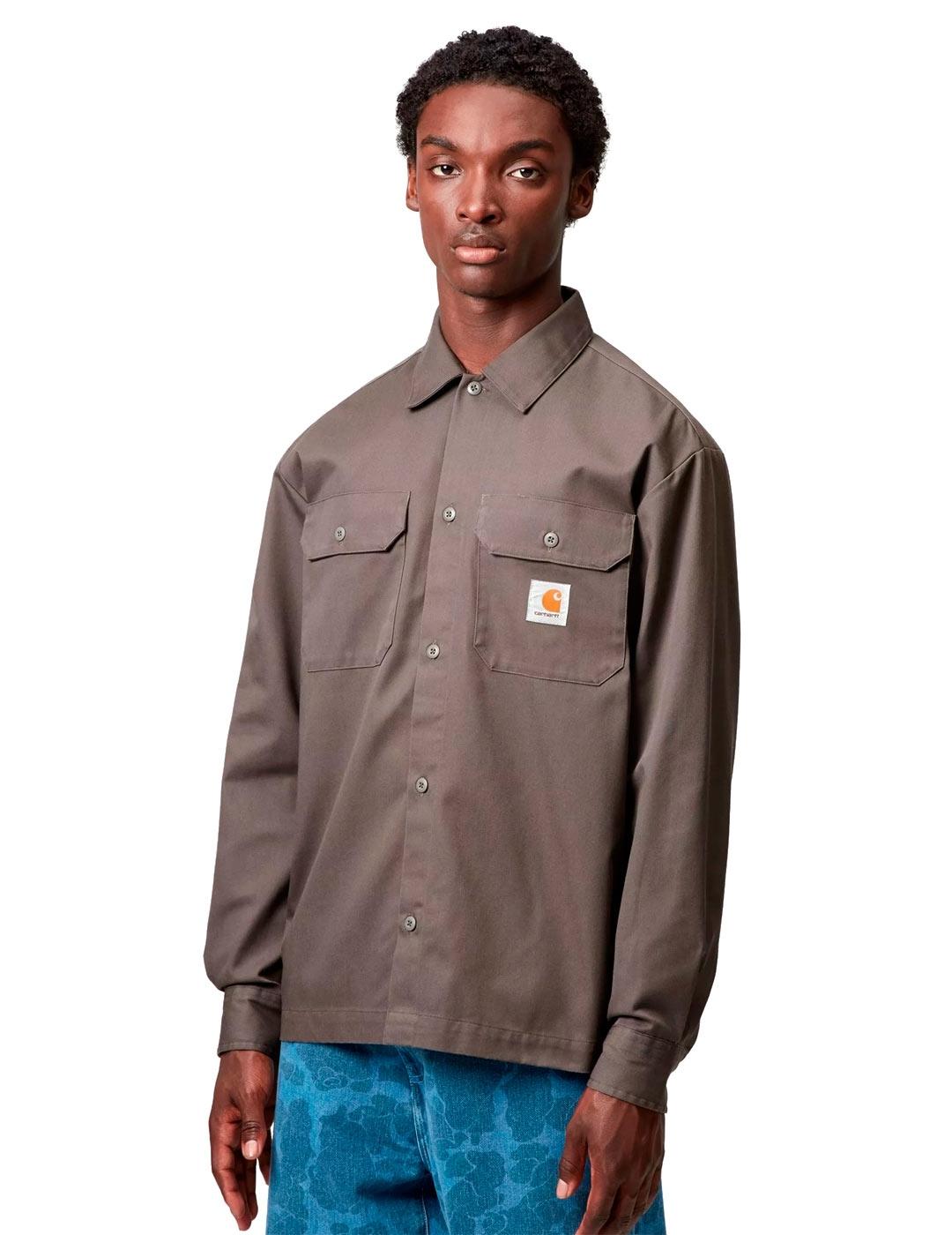 Carhartt L/S Craft Sobrecamisa Hombre Gris