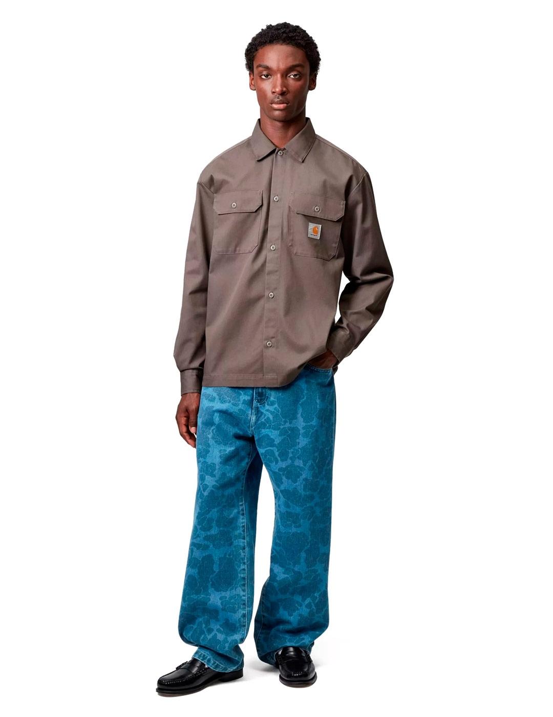 Carhartt L/S Craft Sobrecamisa Hombre Gris