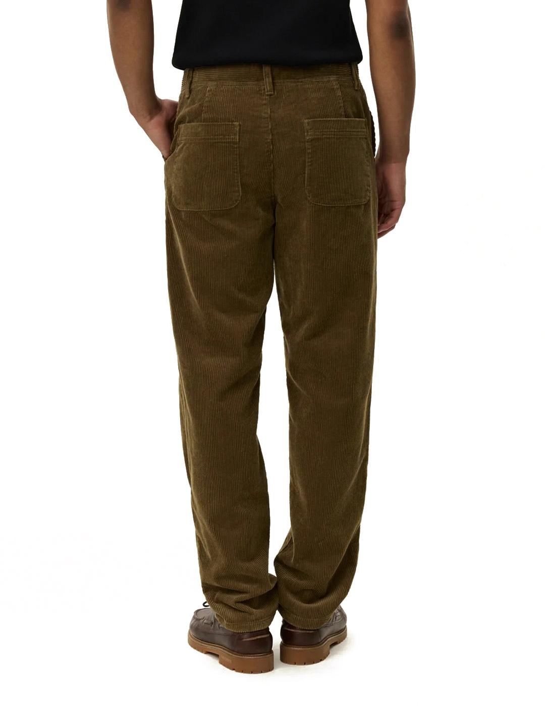 Les Deux Kody Corduroy Pantalón Pana Hombre Verde