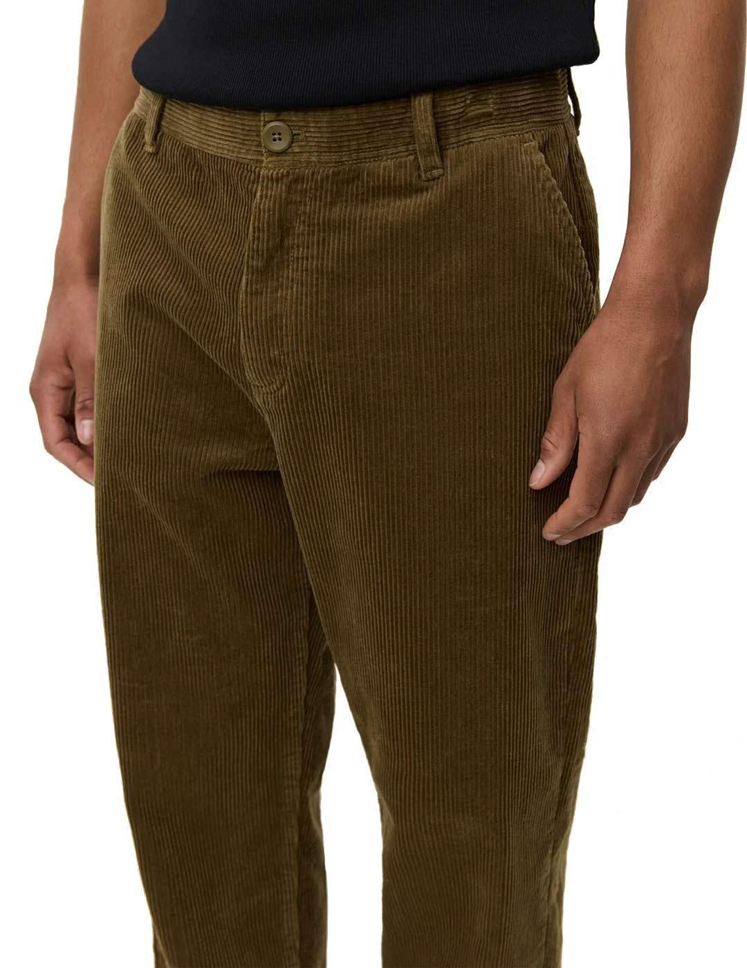 Les Deux Kody Corduroy Pantalón Pana Hombre Verde