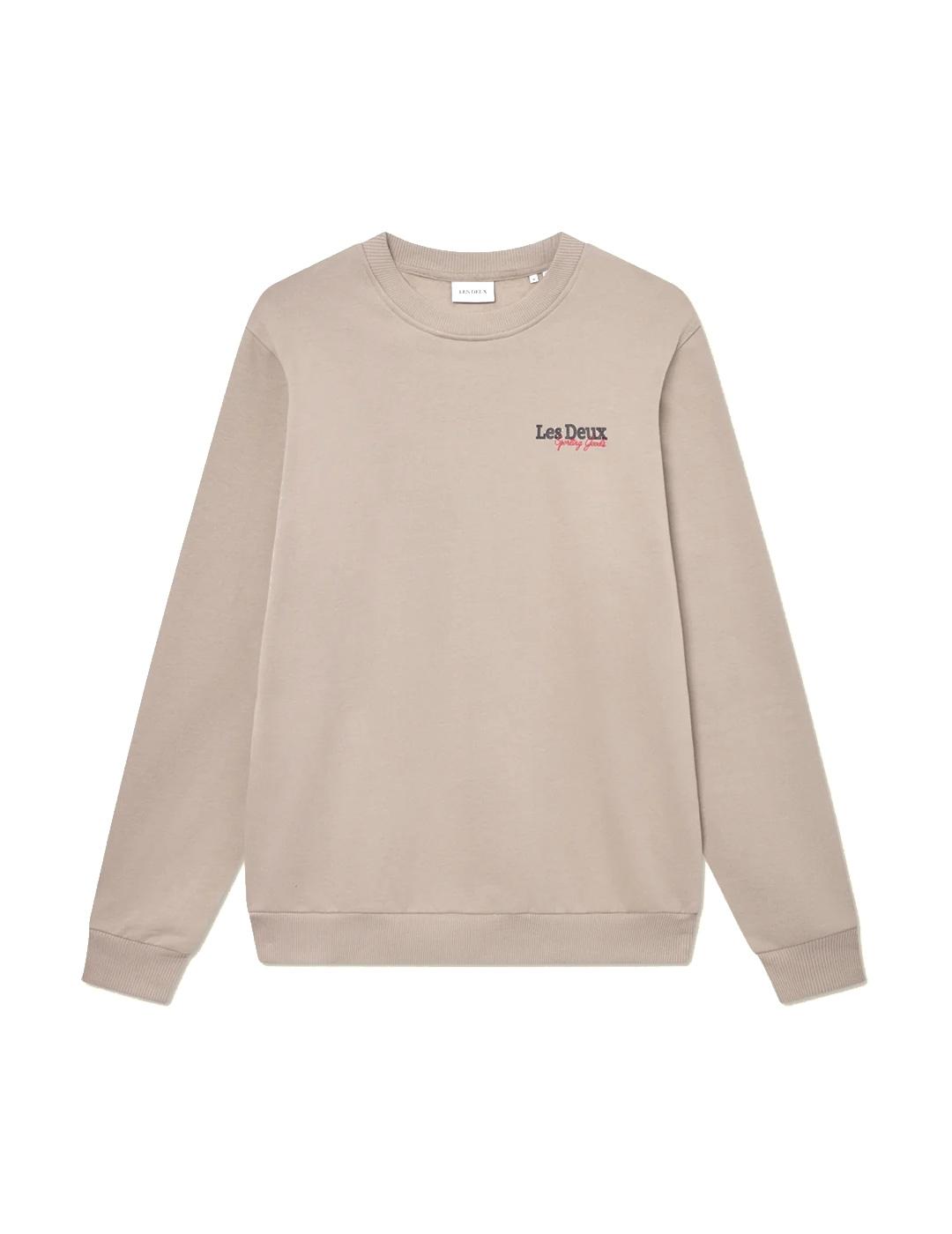 Les Deux Racing Sudadear Hombre Beige