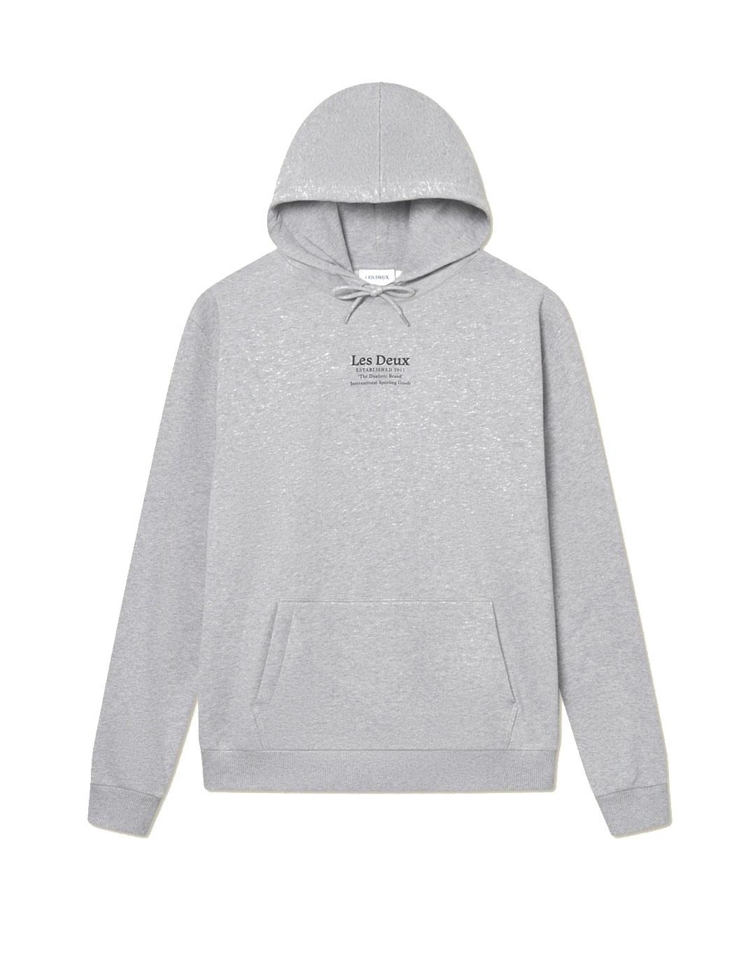 Les Deux Established Sudadera Hombre Gris