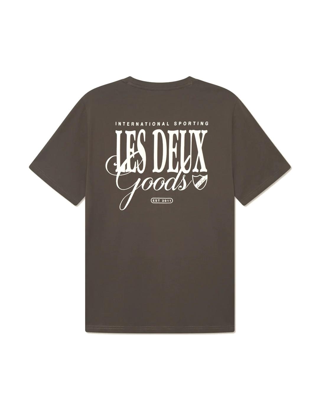 Les Deux Camiseta Goods Marrón