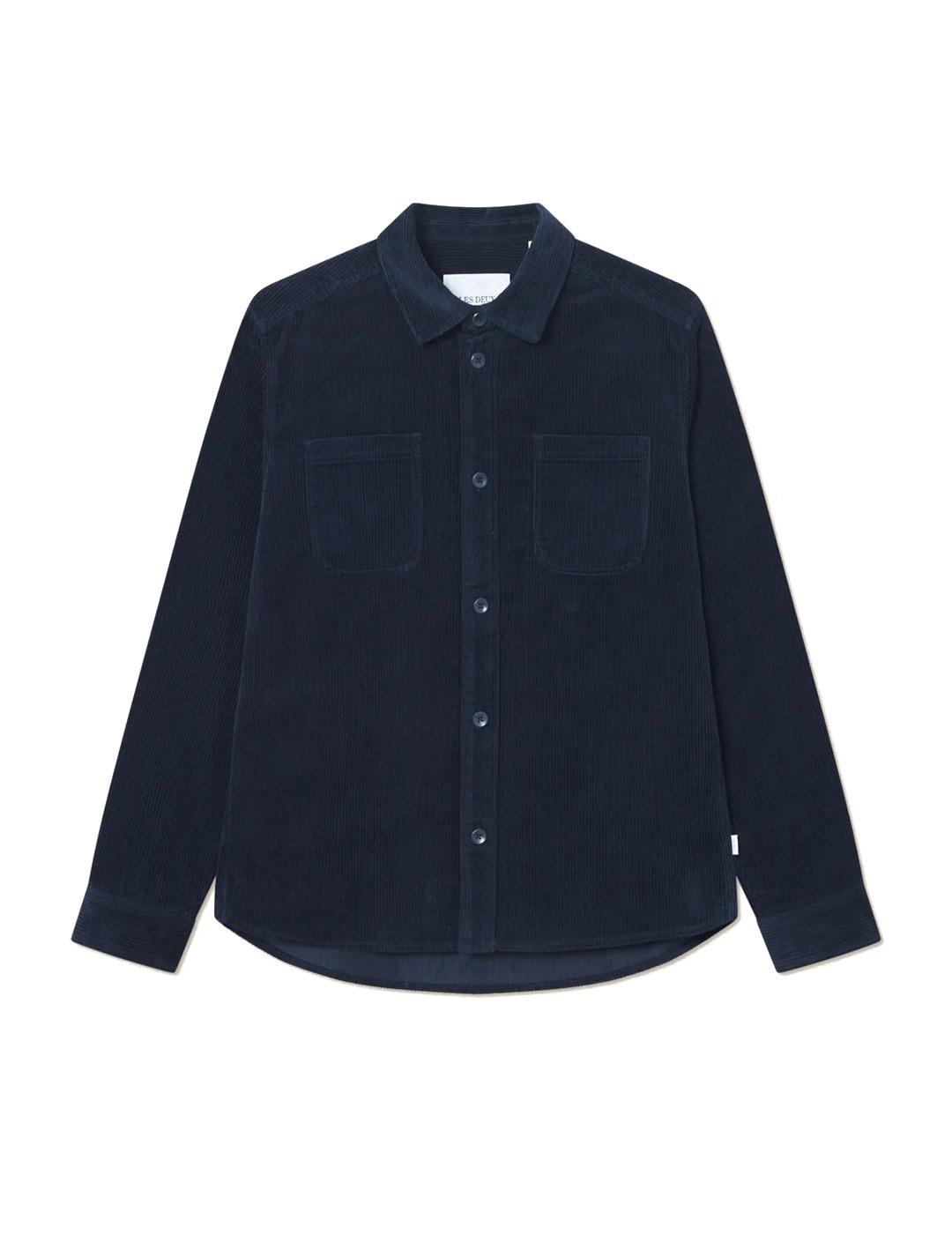 Les Deux Kody Sobrecamisa Pana Azul Marino