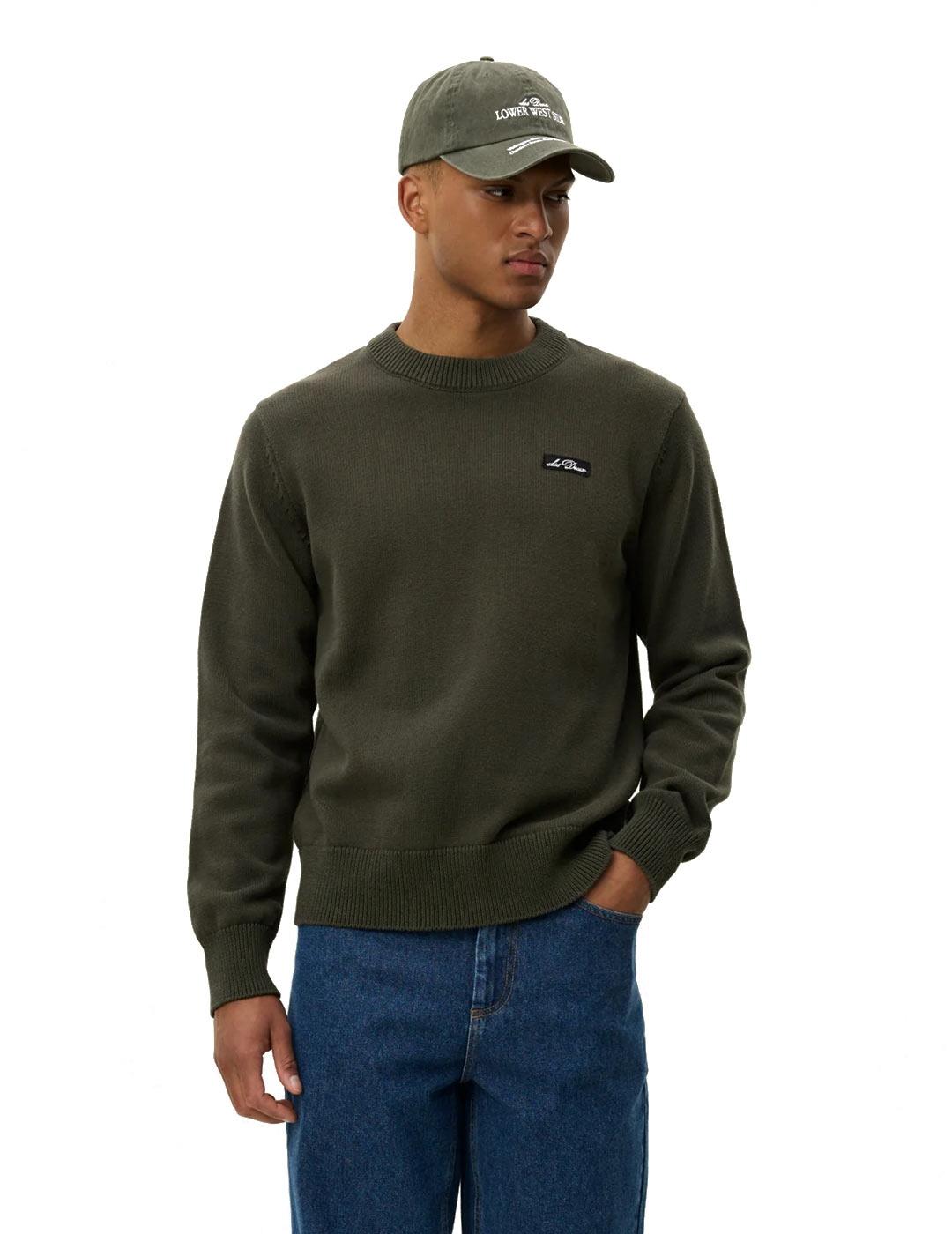 Les Deux Gary Patch Jersey Hombre Verde