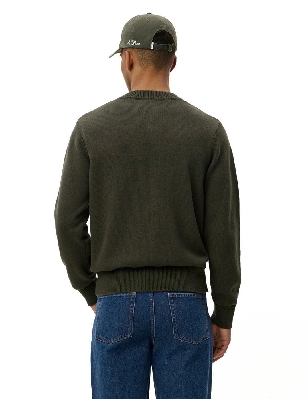 Les Deux Gary Patch Jersey Hombre Verde