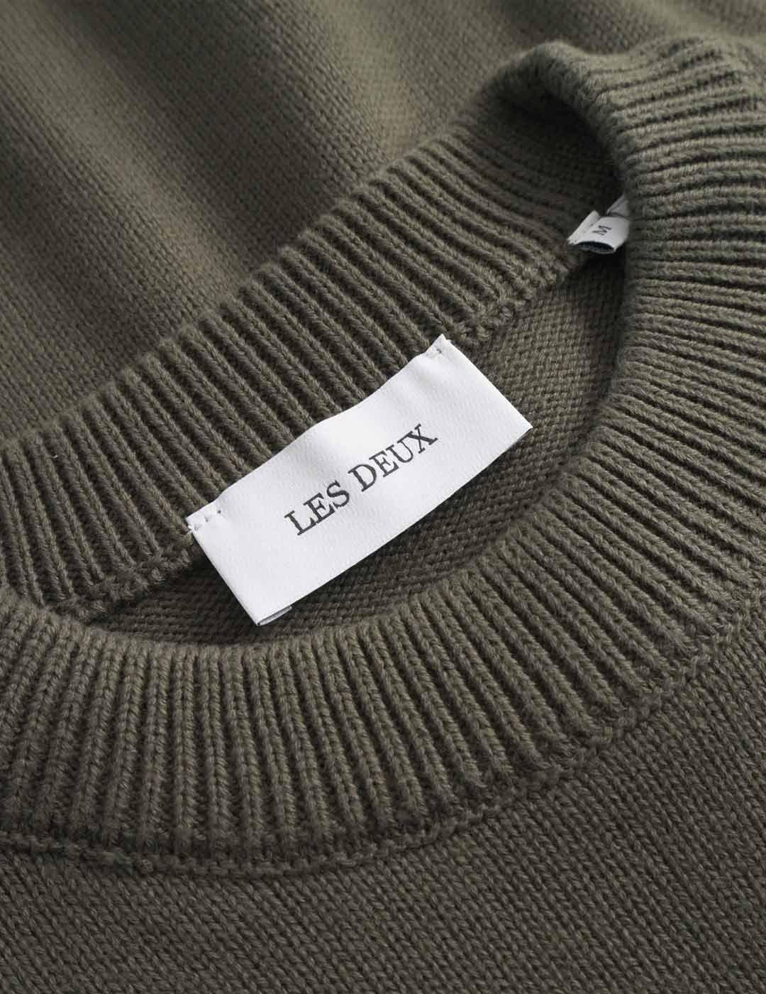 Les Deux Gary Patch Jersey Hombre Verde