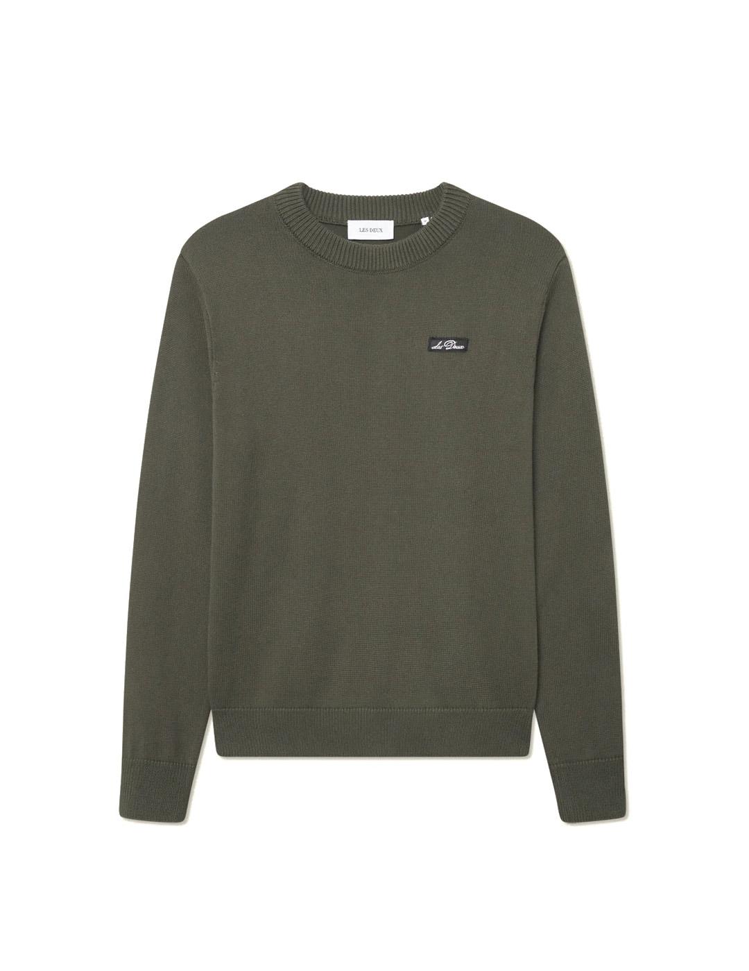 Les Deux Gary Patch Jersey Hombre Verde