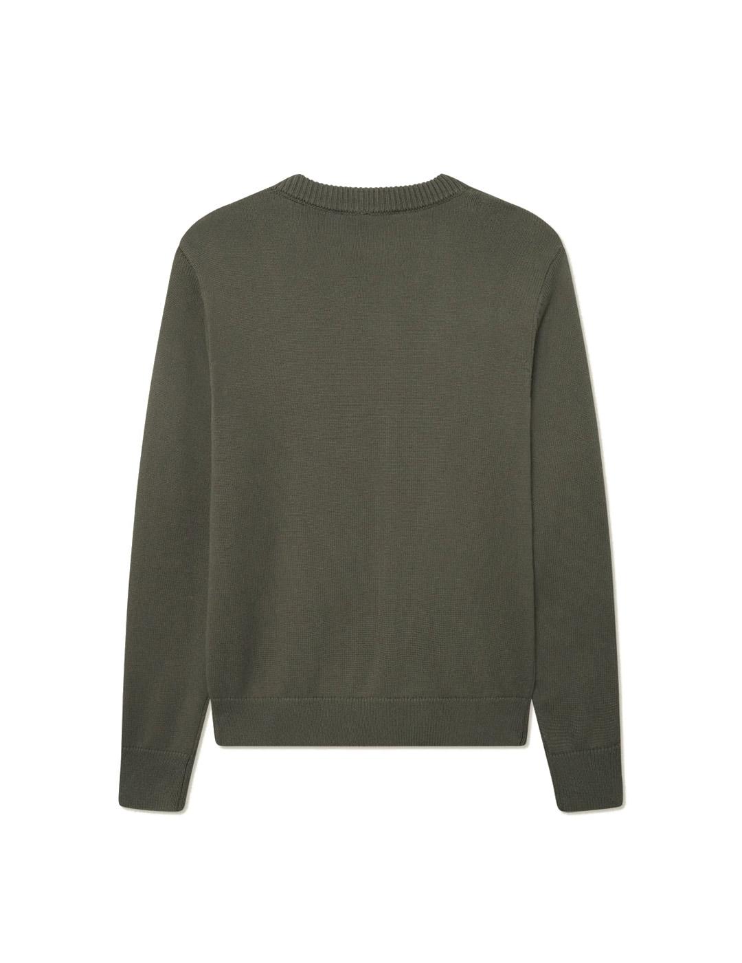 Les Deux Gary Patch Jersey Hombre Verde