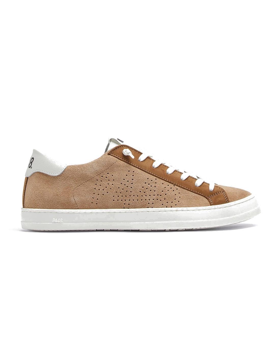 P448 John Zapatillas Hombre Sable Camel