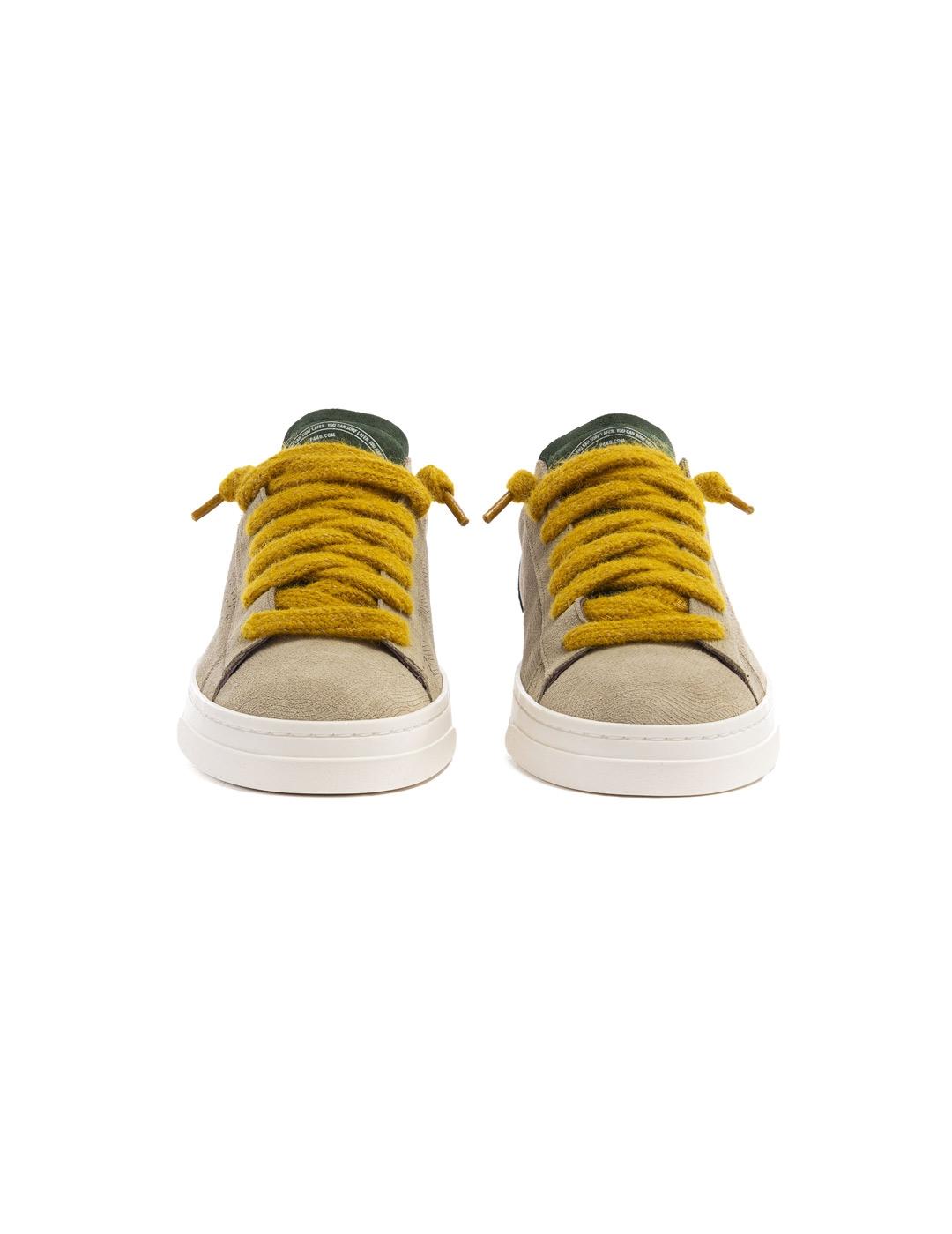 P448 Jackc NY- Senlia Zapatillas Hpmbre Ante Camel