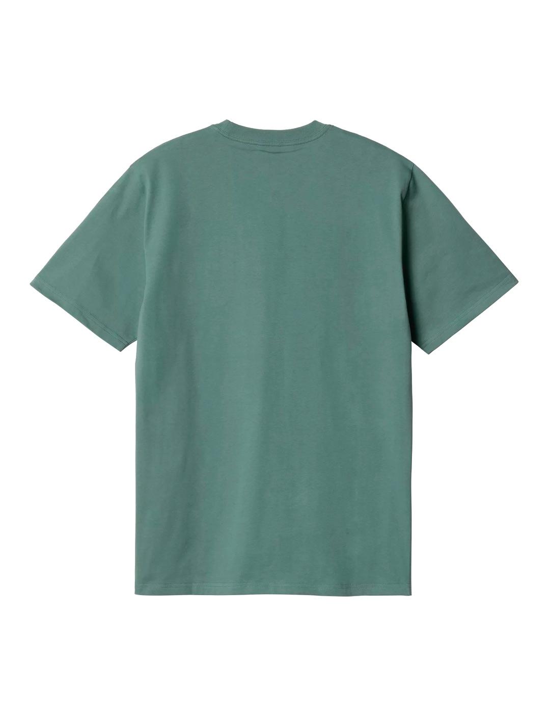 Carhartt S/S Pocket Camiseta Hombre Verde