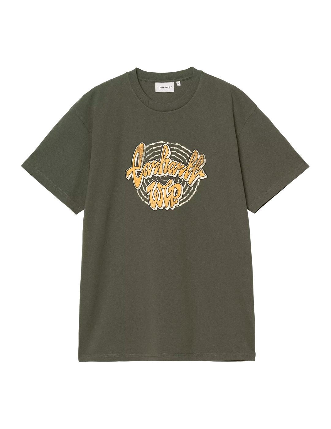 Carhartt S/S Chedda Camiseta Hombre Verde
