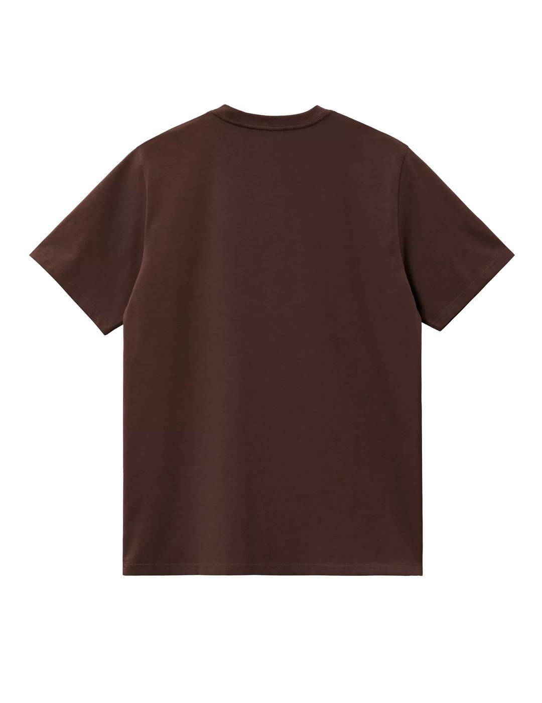 Carhartt S/S Chase T-Shirt Camiseta Hombre Marrón