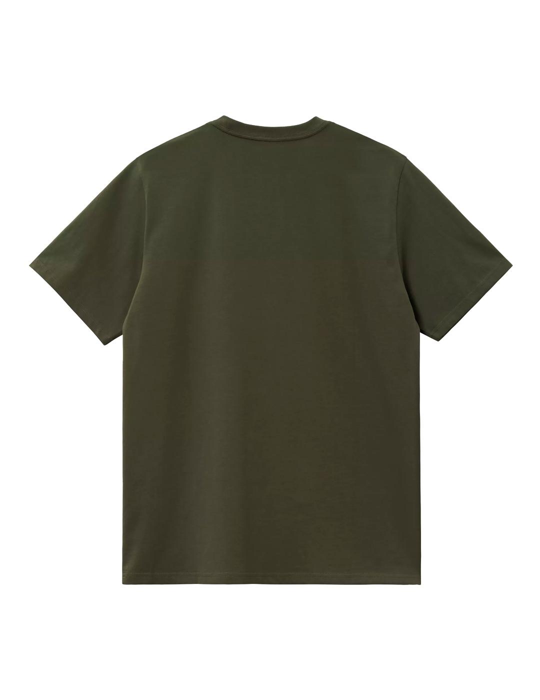 Carhartt S/S Chase T-Shirt Camiseta Hombre Verde
