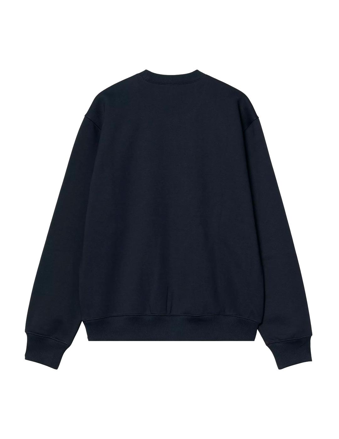 Carhartt Sweat Sudadera Hombre Azul Marino