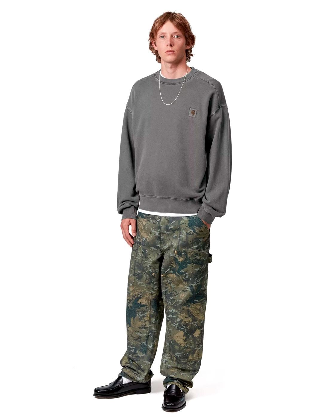 Carhartt Vista Sudadera Hombre Gris Lavada