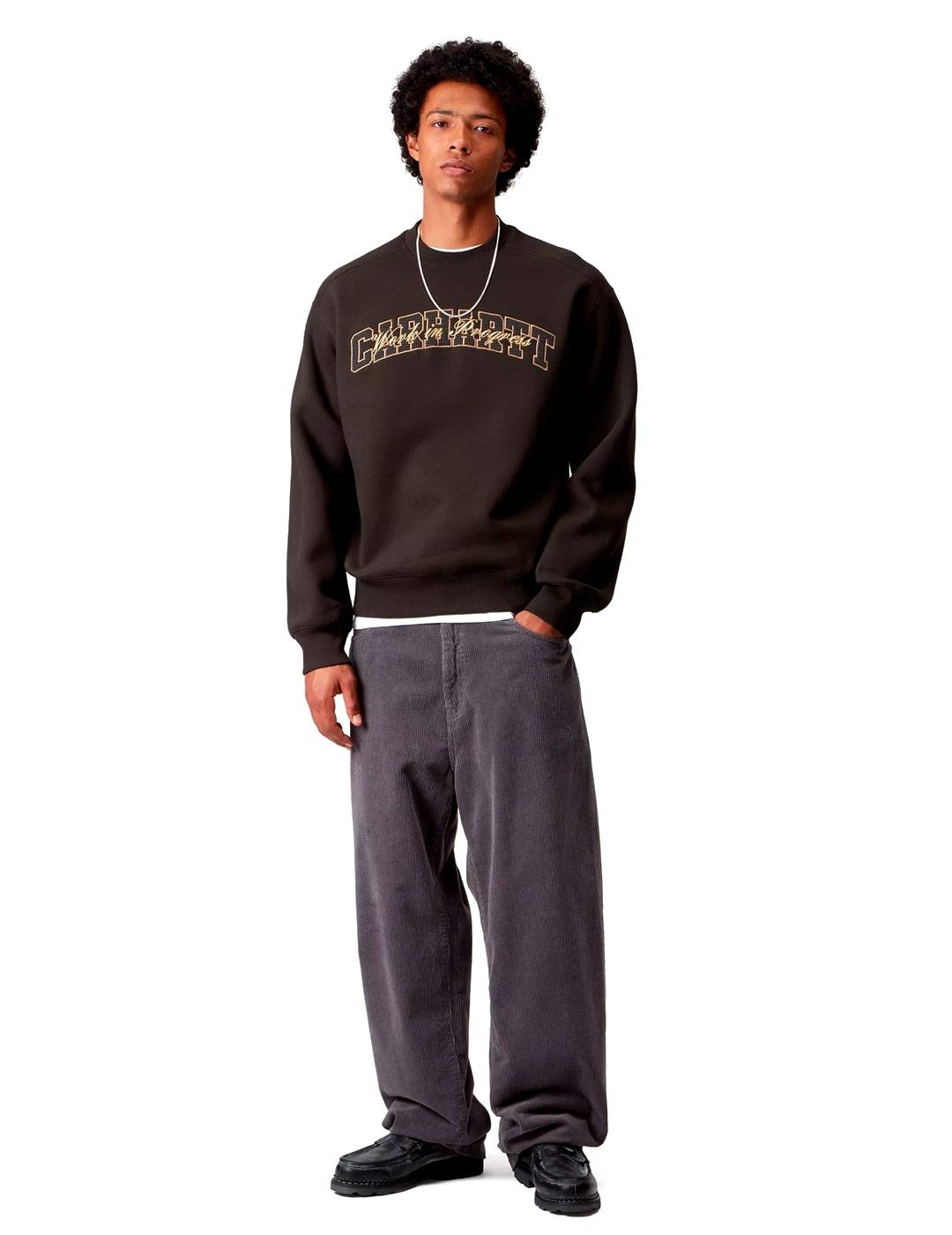 Carhartt Big School Sudadera Hombre Marrón