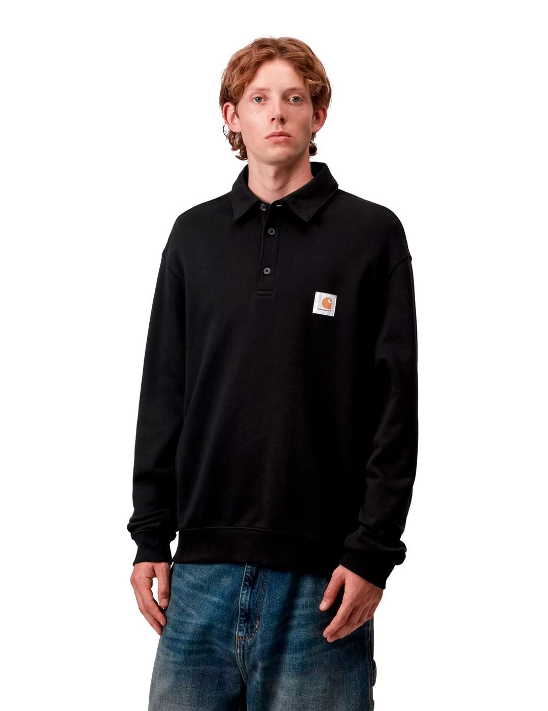 Carhartt Polo Sudadera Hombre Negro