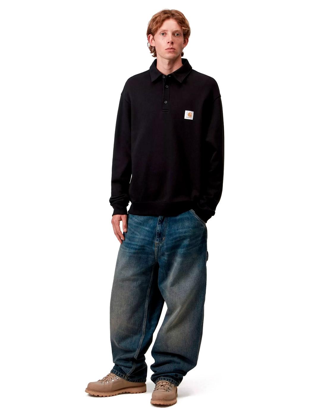 Carhartt Polo Sudadera Hombre Negro
