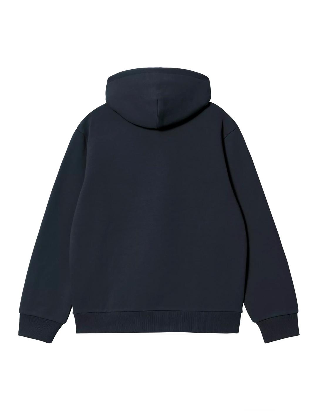 Carhartt Hooded Sweat Sudadera Azul Marino