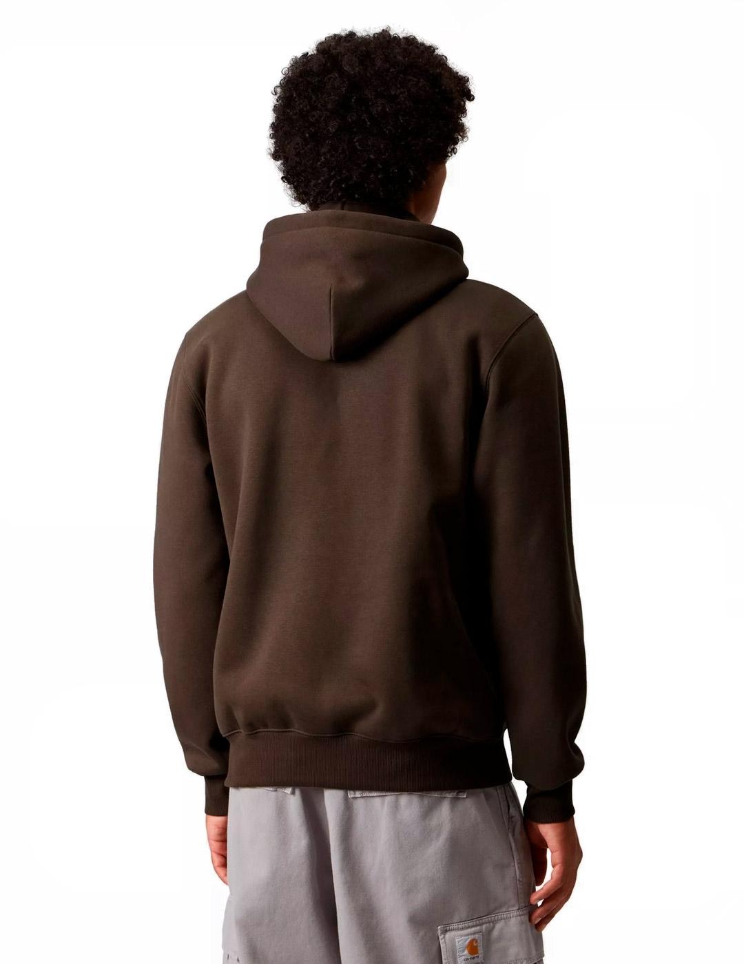 Carhartt Hooded Sweat Sudadera Marrón