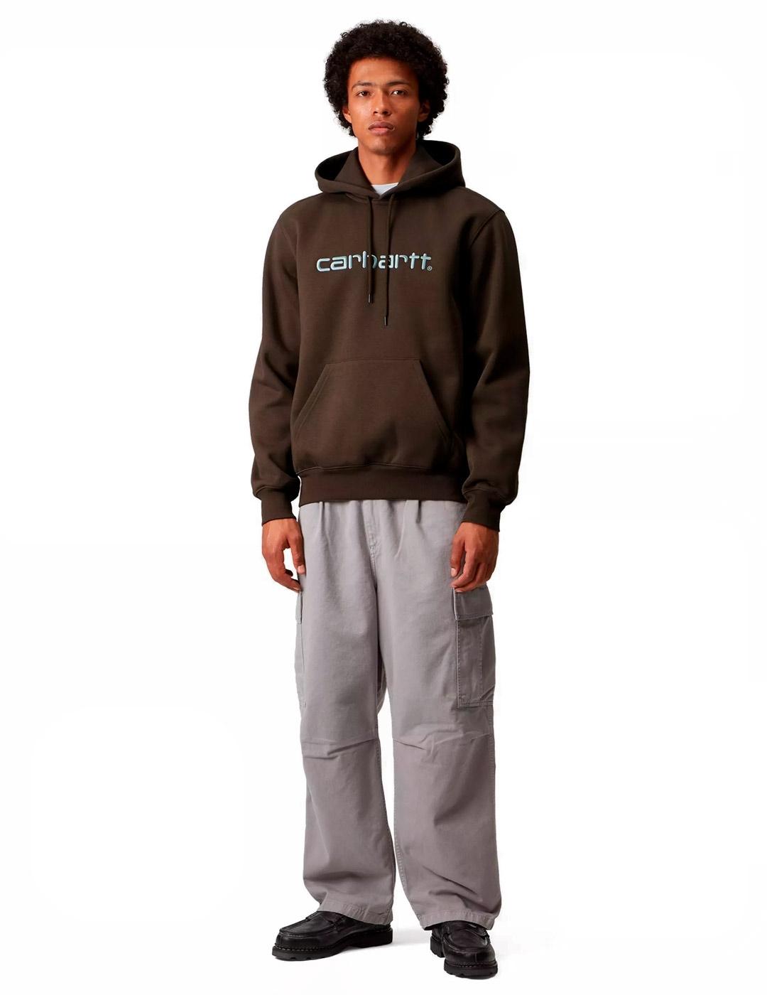 Carhartt Hooded Sweat Sudadera Marrón