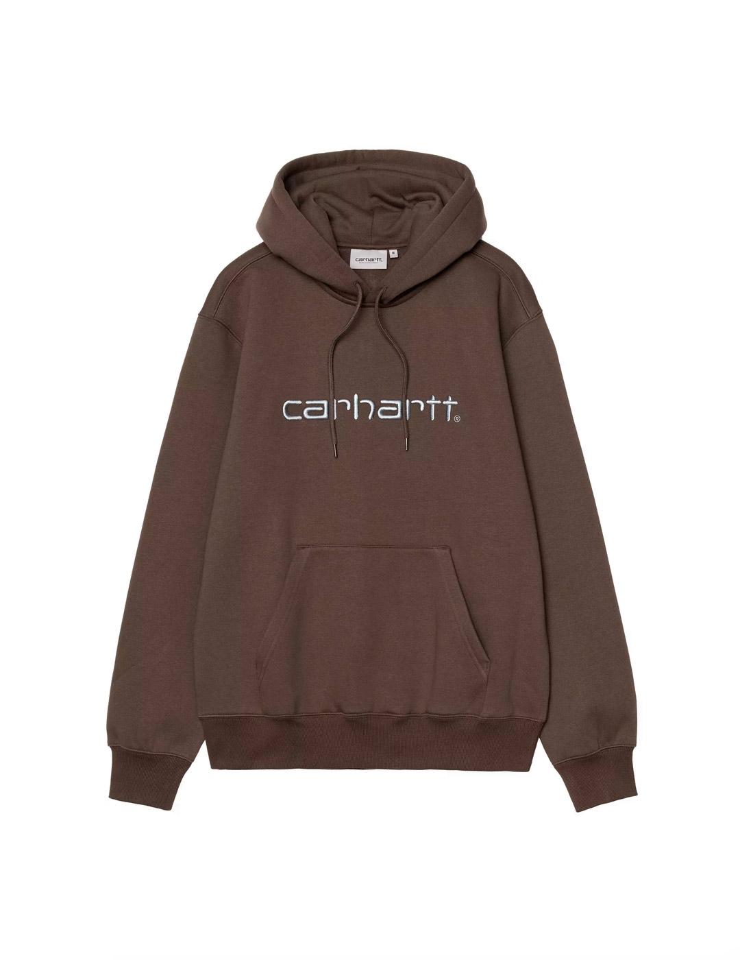 Carhartt Hooded Sweat Sudadera Marrón