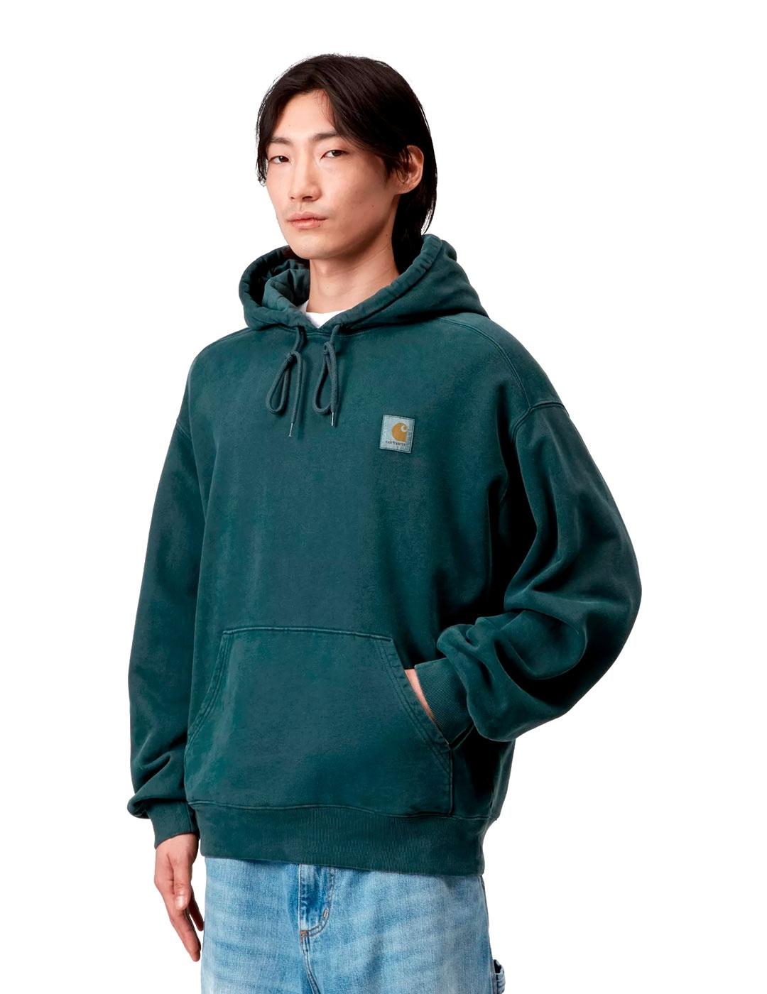 Carhartt Hooded Vista Sudadera Oversize Hombre Verde