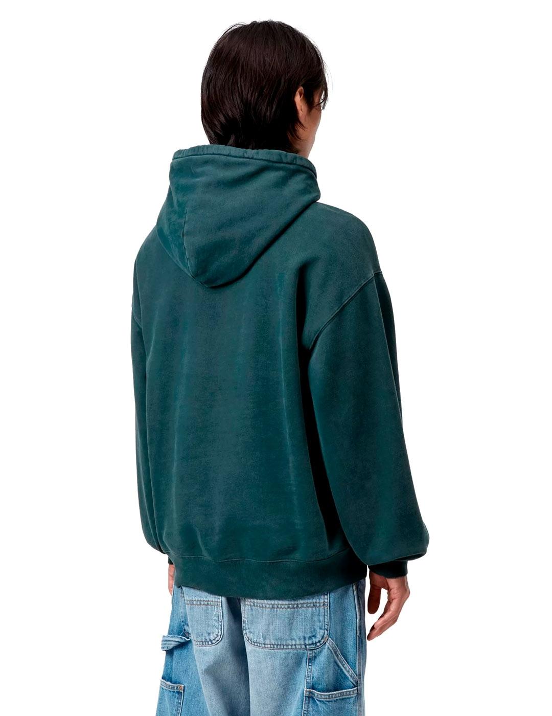 Carhartt Hooded Vista Sudadera Oversize Hombre Verde