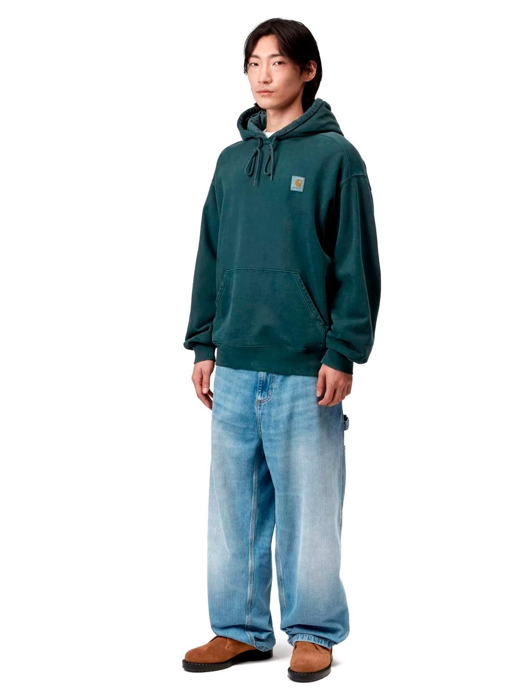 Carhartt Hooded Vista Sudadera Oversize Hombre Verde