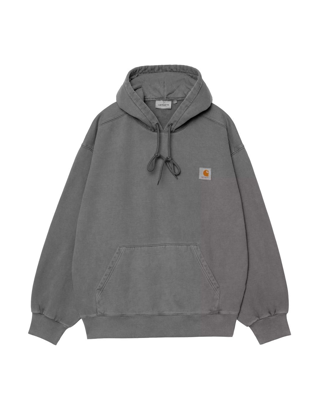 Carhartt Hooded Vista Sudadera Oversize Hombre Gris