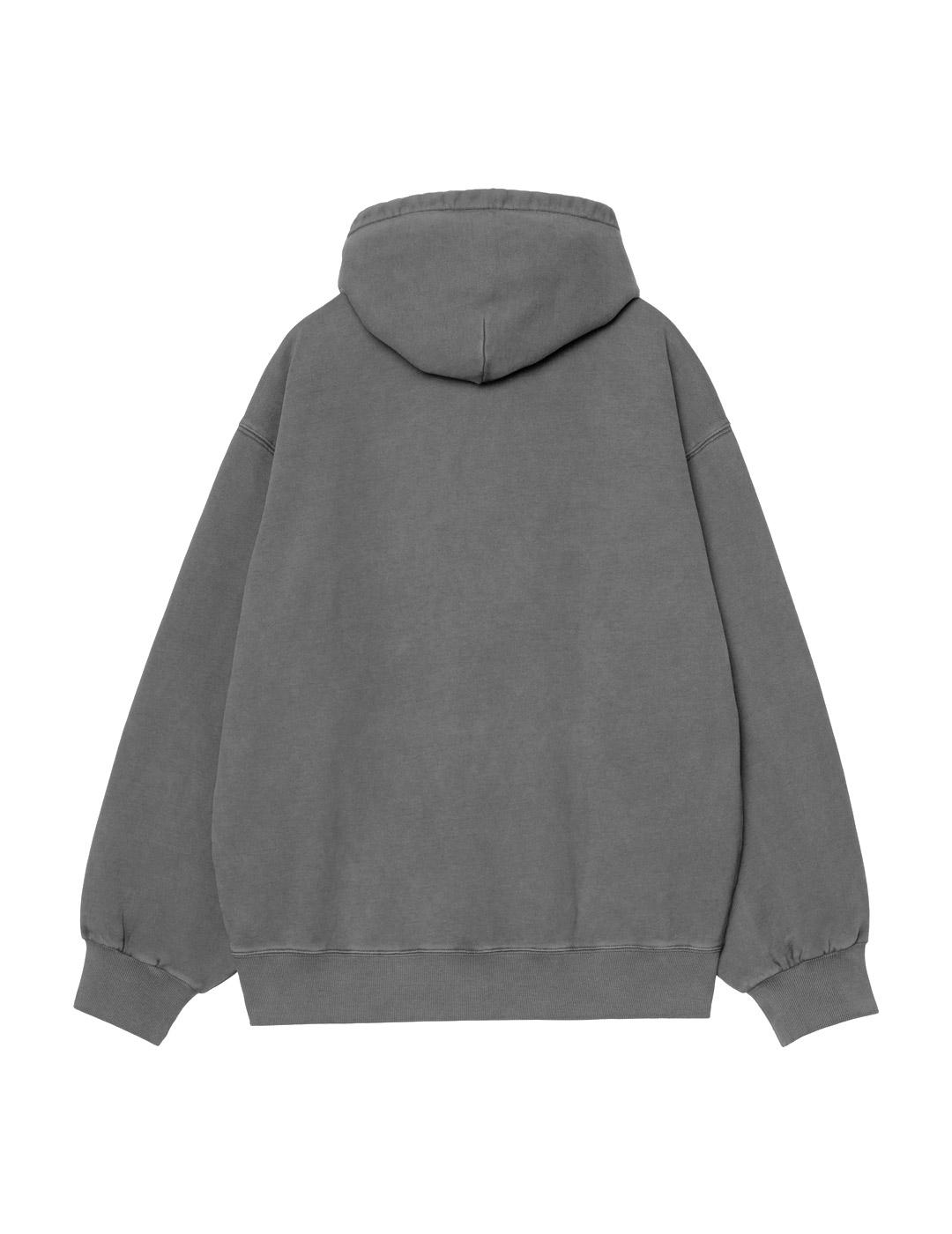 Carhartt Hooded Vista Sudadera Oversize Hombre Gris