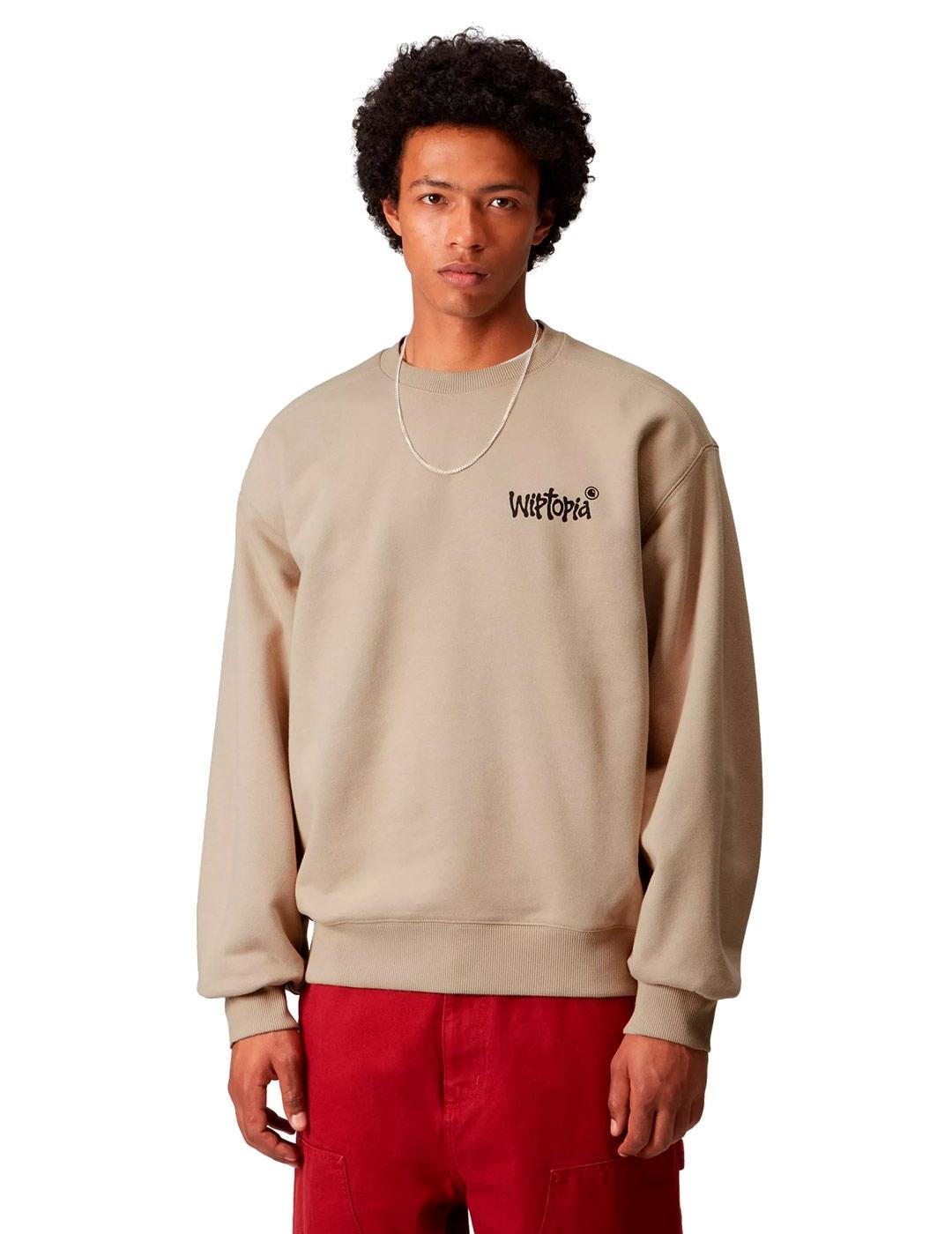 Carhartt Wiptopia Sweat Sudadera Hombre Negra