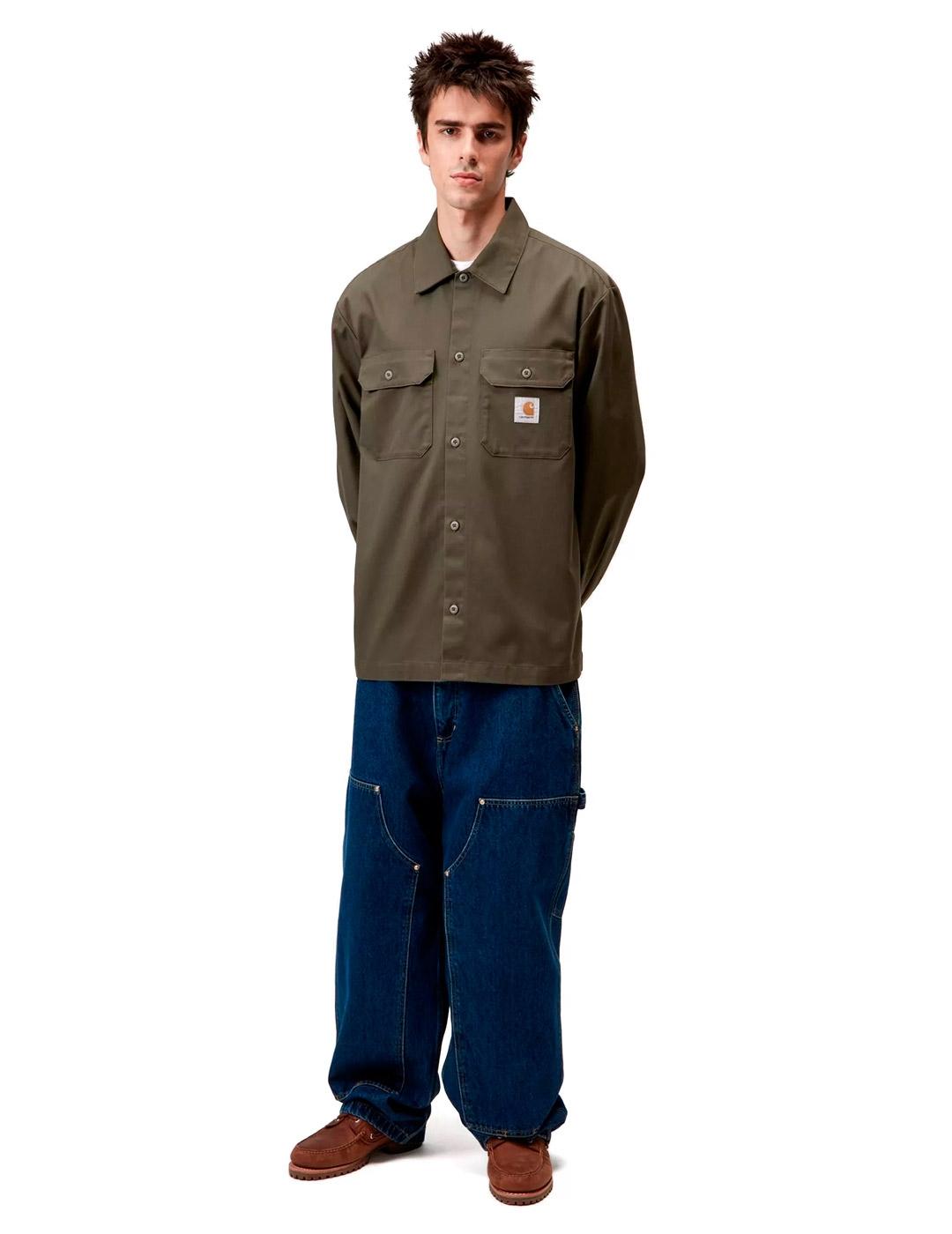 Carhartt L/S Craft Camisa Hombre Verde