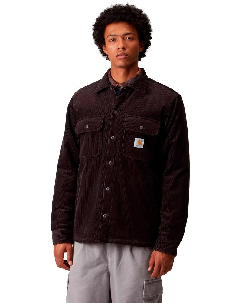 Carhartt Whitsome Shirt Sobrecamisa Pana Hombre Marrón