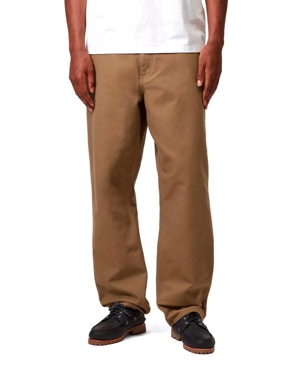 Carhartt Single Knee Pantalón Hombre Marrón