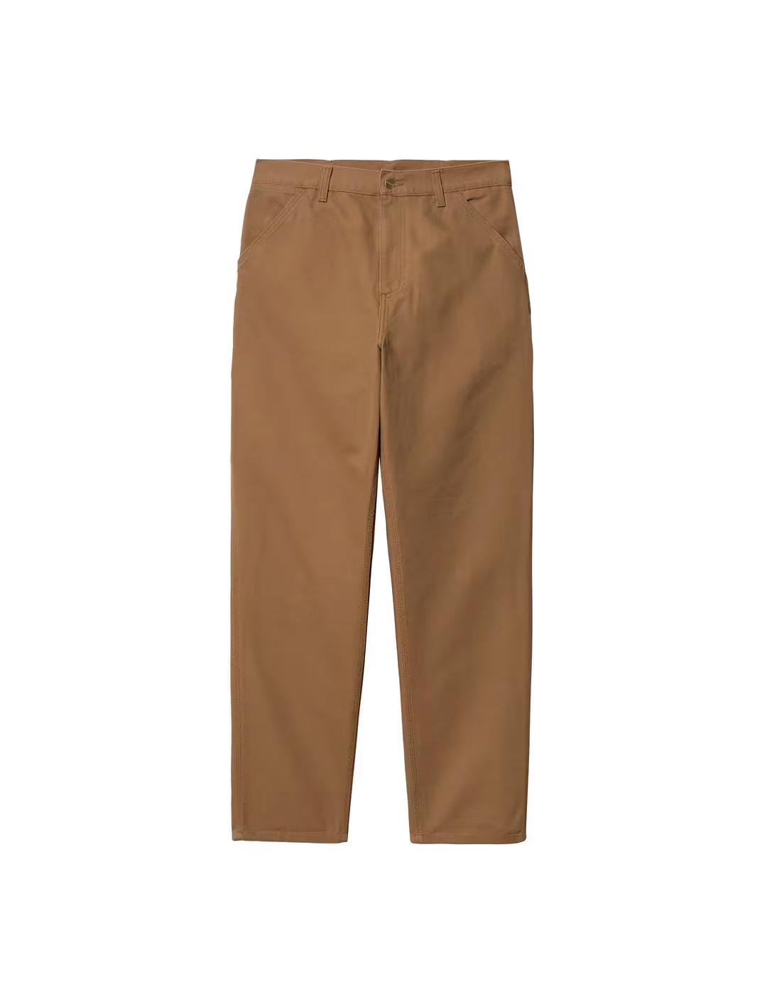 Carhartt Single Knee Pantalón Hombre Marrón