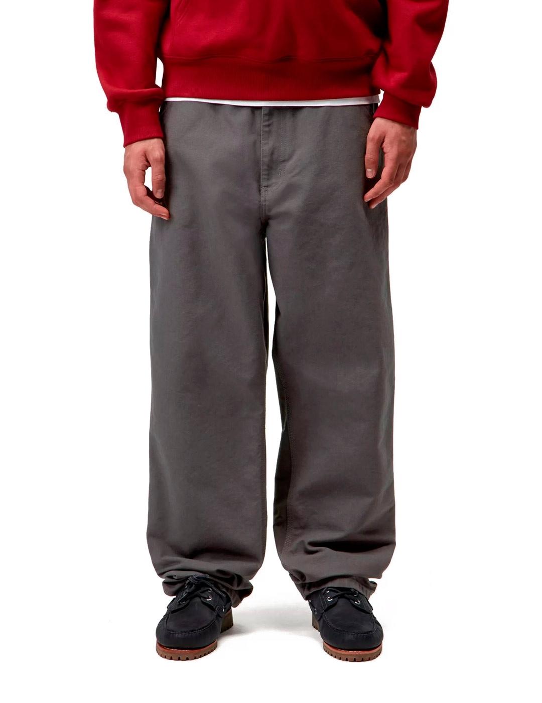 Carhartt Single Knee Pantalón Hombre Gris