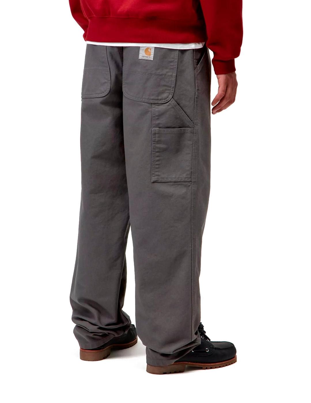 Carhartt Single Knee Pantalón Hombre Gris