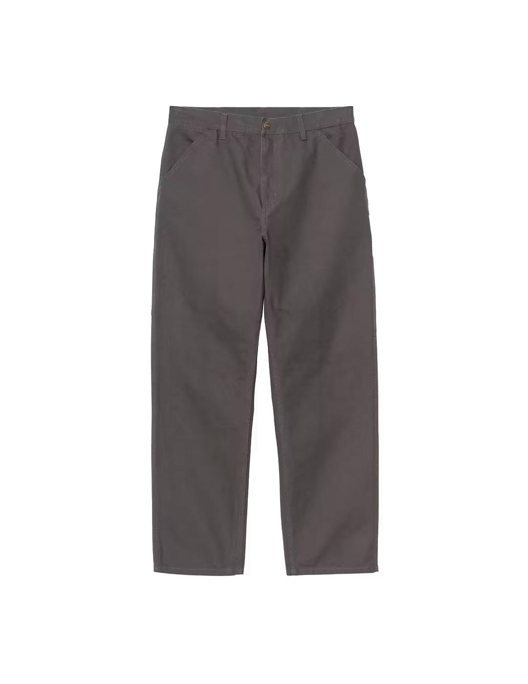 Carhartt Single Knee Pantalón Hombre Gris