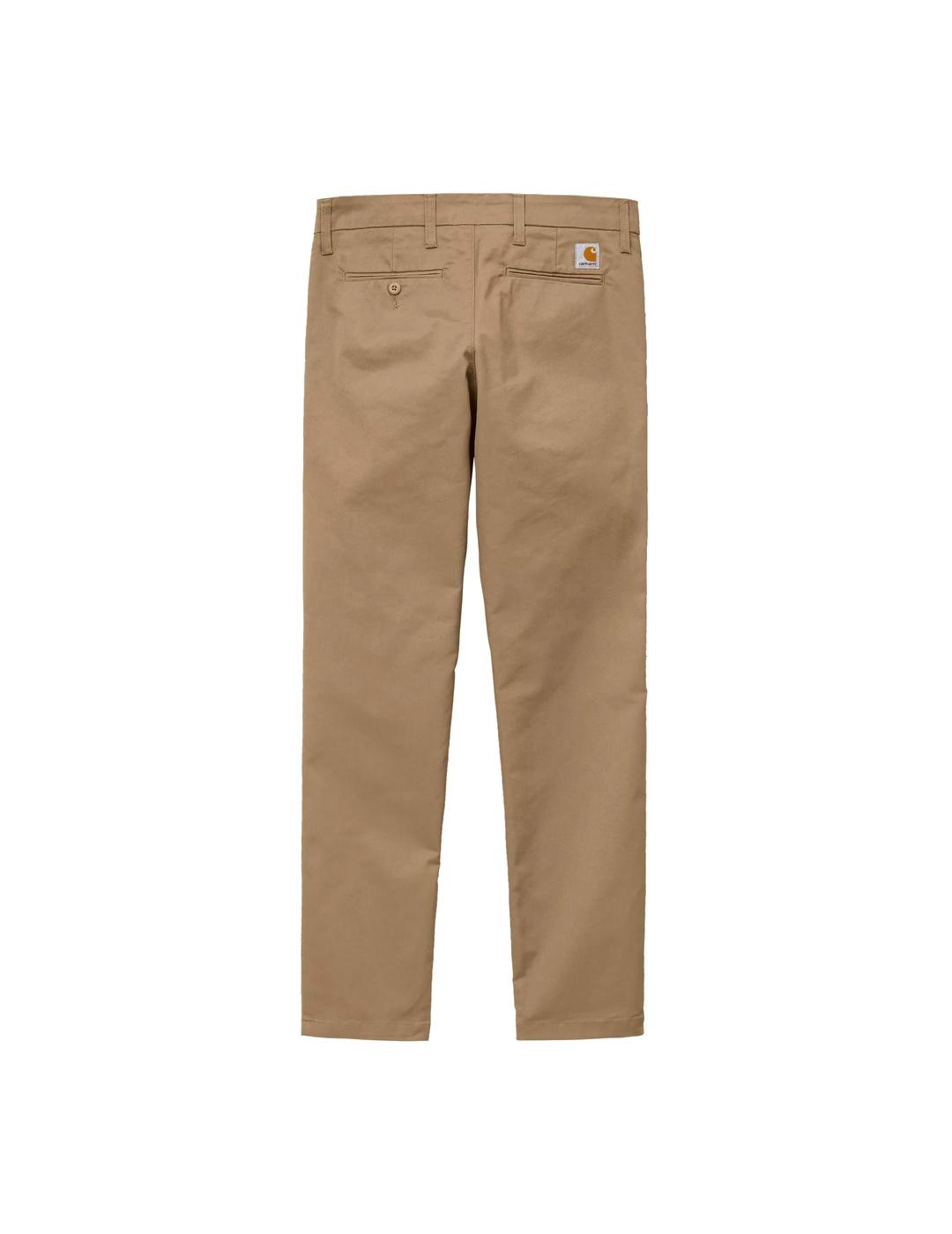 Carhartt Sid Pantalón Chino Hombre Beige