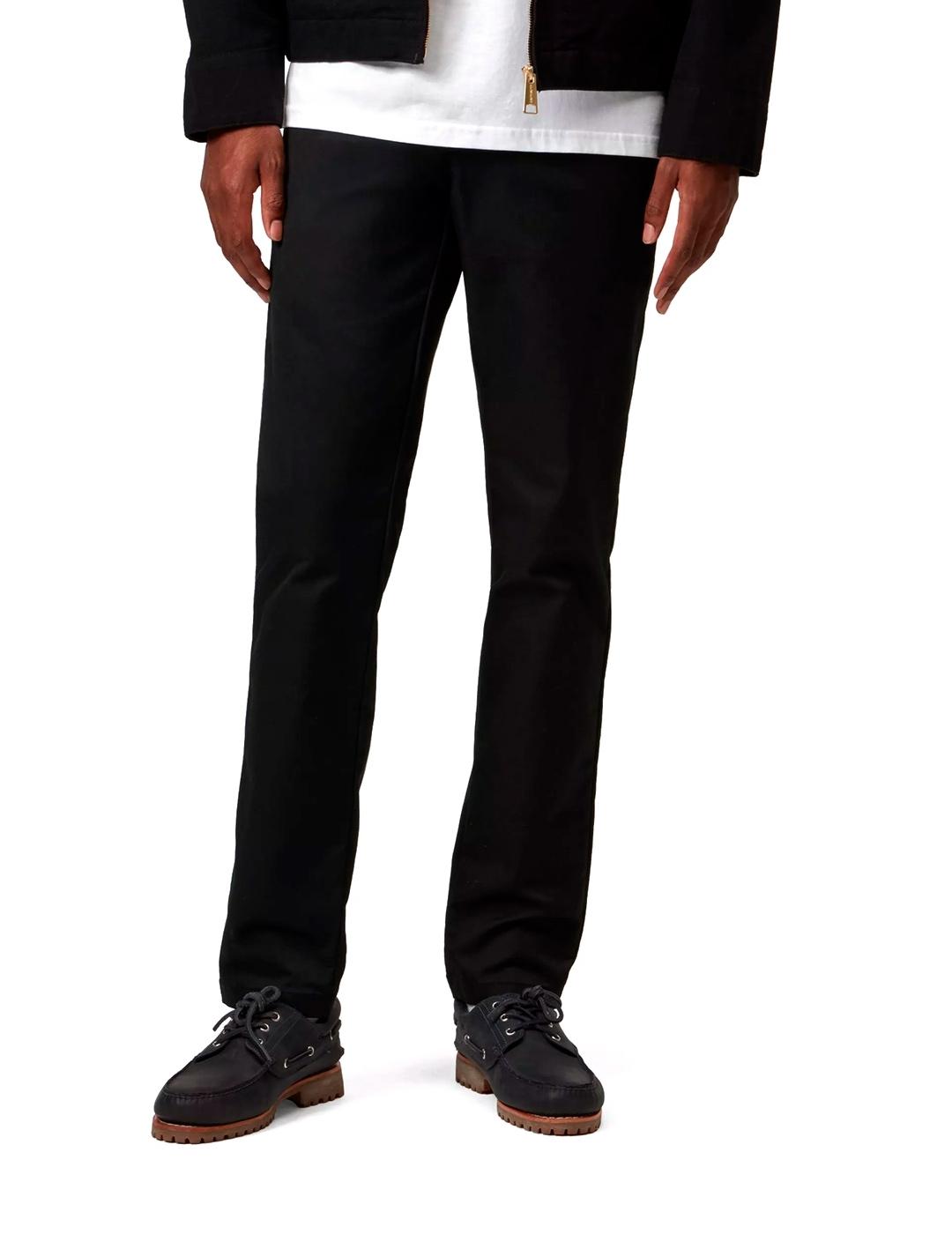 Carhartt Sid Pantalón Chino Hombre Negro