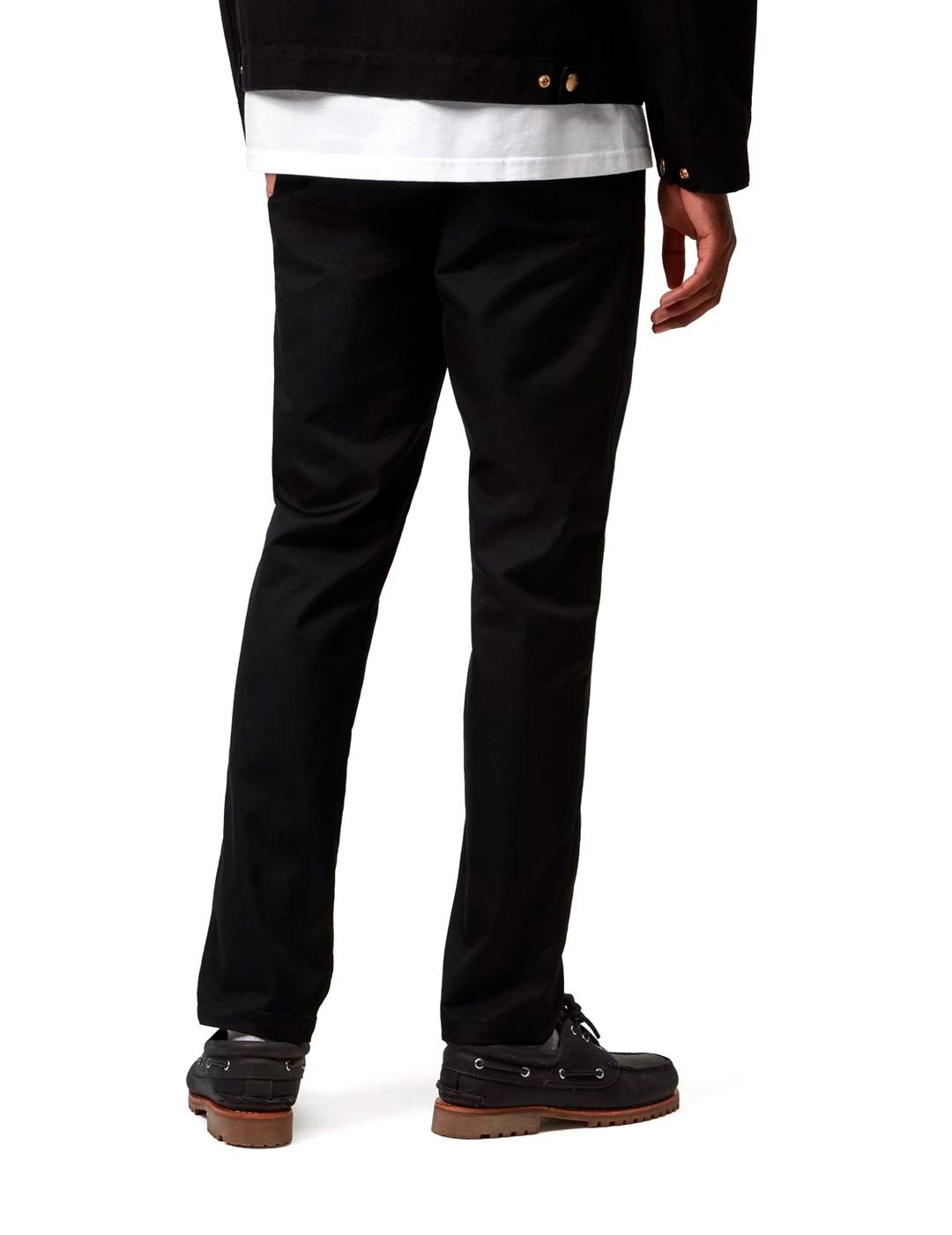Carhartt Sid Pantalón Chino Hombre Negro
