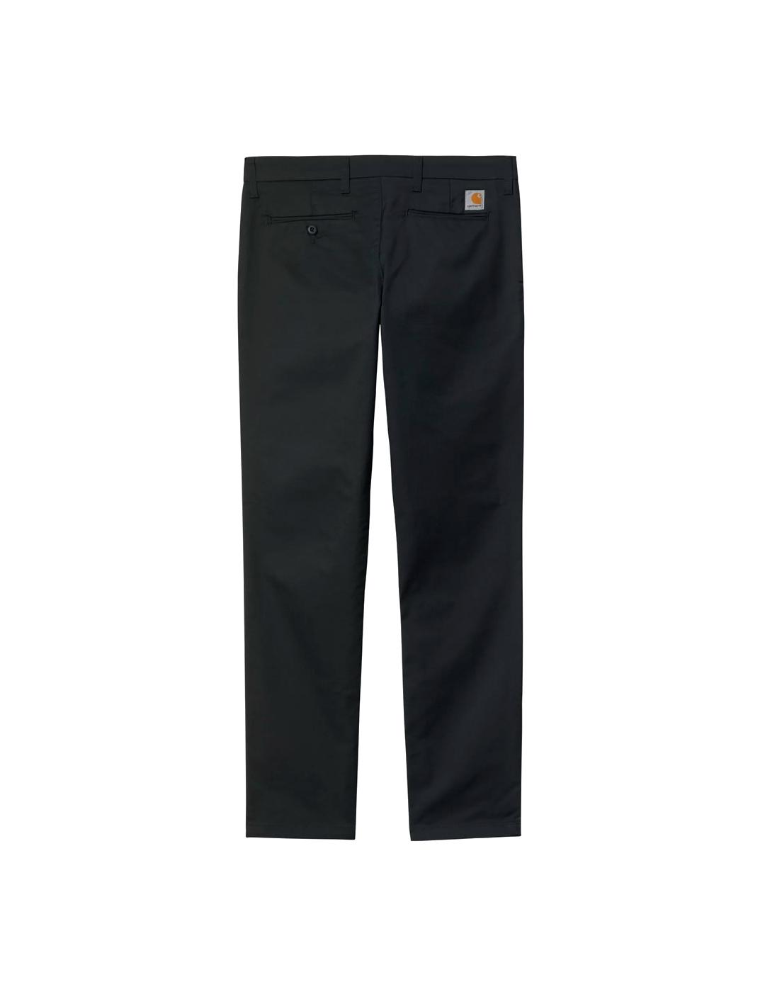 Carhartt Sid Pantalón Chino Hombre Negro