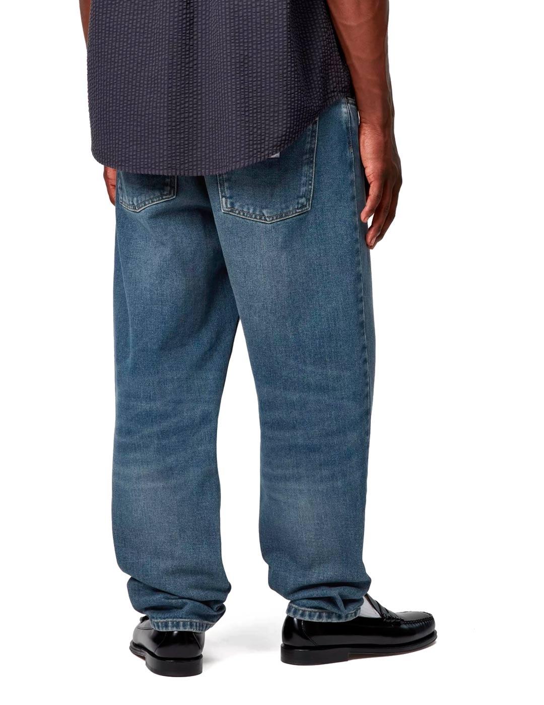 Carhartt Newel Pantalón Vaquero Hombre Azul Gastado