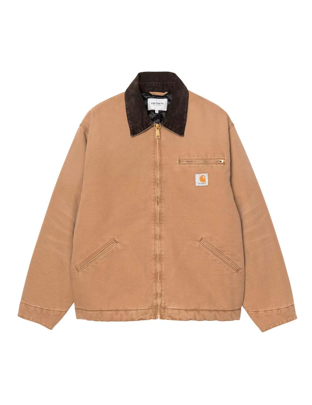 Carhartt OG Detroit Jacket Cazadora Hombre Marrón Camel