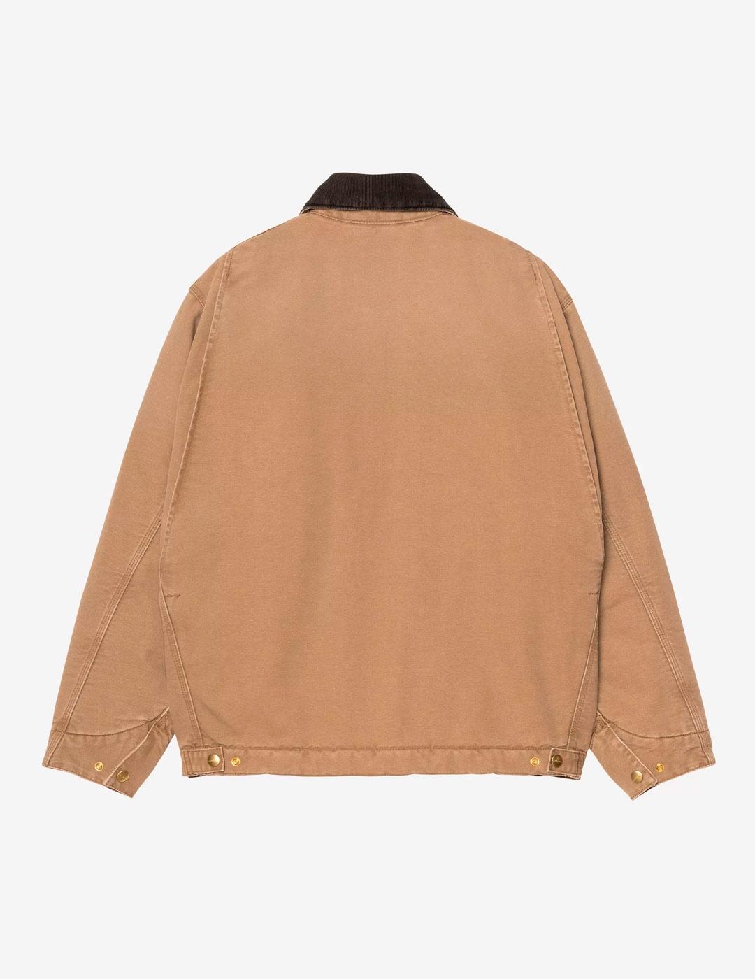 Carhartt OG Detroit Jacket Cazadora Hombre Marrón Camel